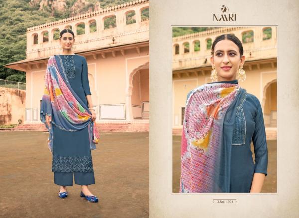 Naari Stuti Vol 2 Silk Embroidery Designer Salwar Suit